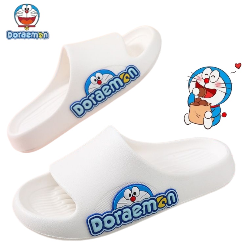 Home Edit Bathroom - Summer Doraemon Jingle Cat Comfortable Slippers