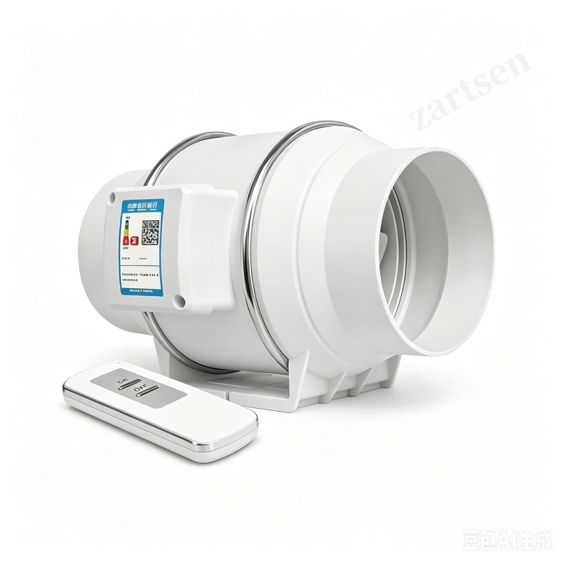 Home Bathroom Vent - Exhaust Fan Home Silent Inline Pipe