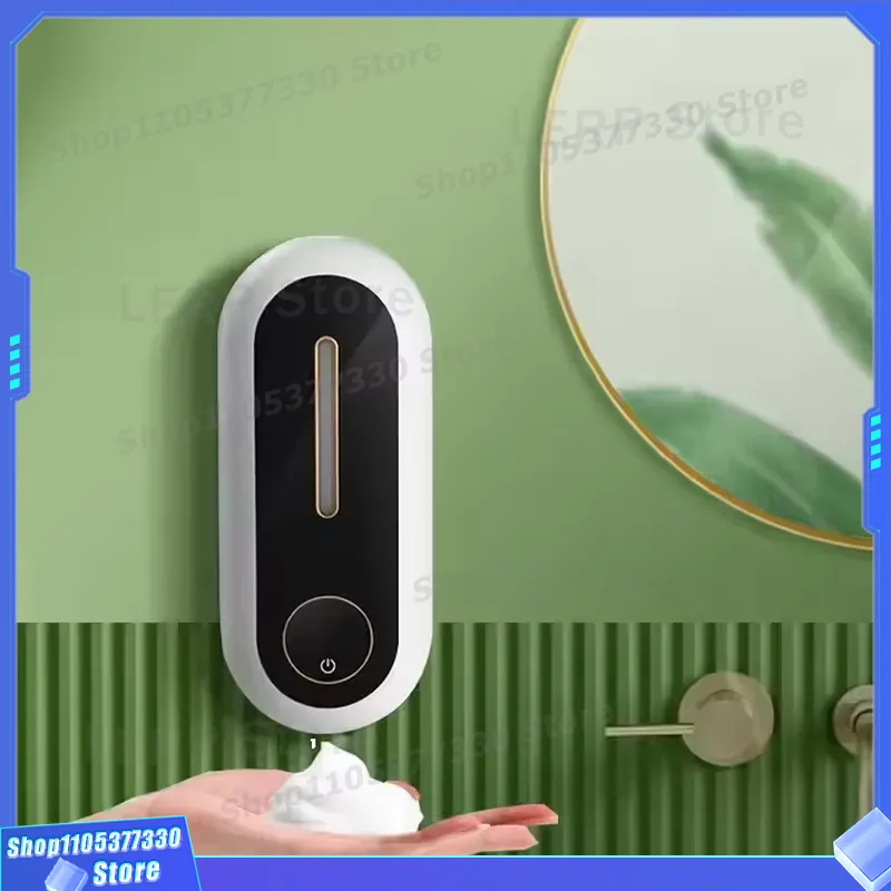 Home Bathroom Wall Soap Dispenser - Automatic Electric Foam Soap Dispenser Smart