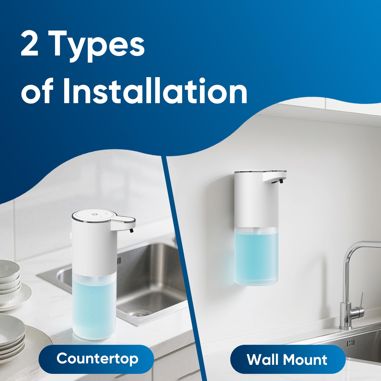 Touchless Automatic Foaming So - Home Bathroom Wall Soap Dispenser 评论和价格