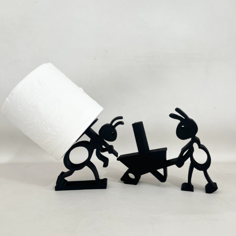 Bathroom Ant Toilet Paper Stan - Home Bathroom Paper Towel Holder 评论和价格