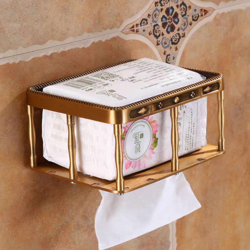 Tissue Box Holder Bathroom Wal - Home Bathroom Paper Towel Holder 评论和价格