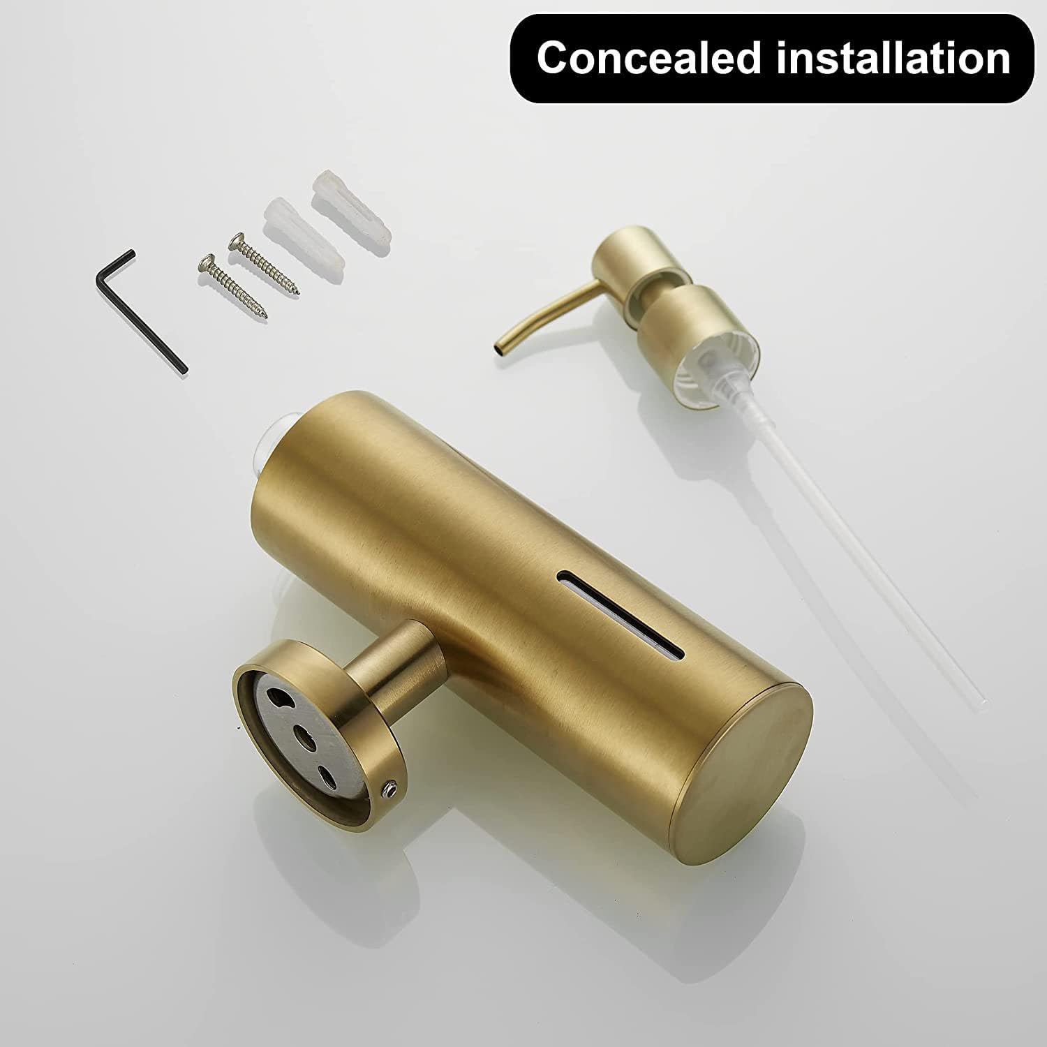 Single 250ML Soap Dispenser Ba - Home Bathroom Wall Soap Dispenser 评论和价格
