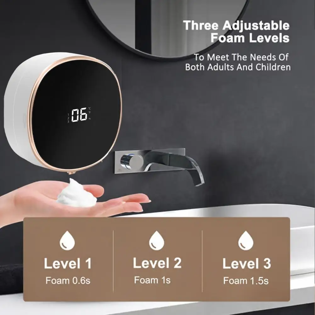 Electric Soap Dispenser with T - Home Bathroom Wall Soap Dispenser 评论和价格