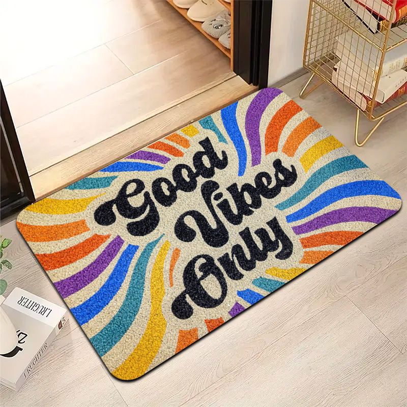 VIKAMA Rainbow Carpet Good Moo - Home Goods Bathroom Rugs 评论和价格
