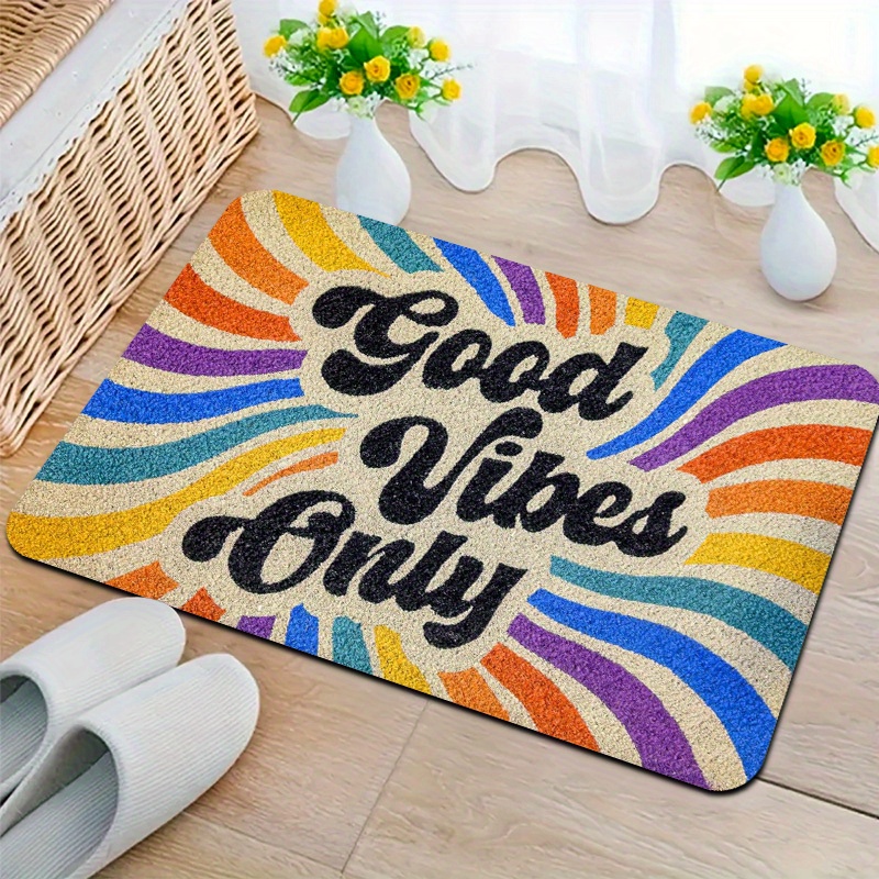 VIKAMA Rainbow Carpet Good Moo - Home Goods Bathroom Rugs 评论和价格