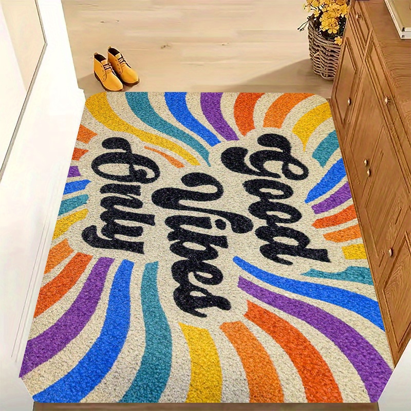 VIKAMA Rainbow Carpet Good Moo - Home Goods Bathroom Rugs 评论和价格