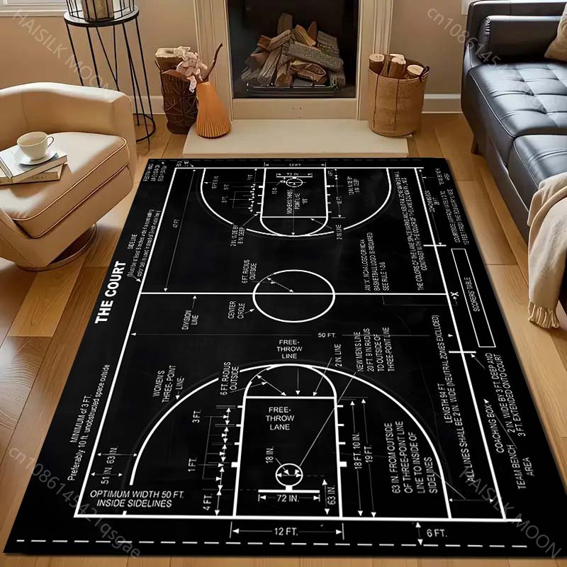 Multiple sizes Basketball Cour - Home Bathroom Layout 评论和价格