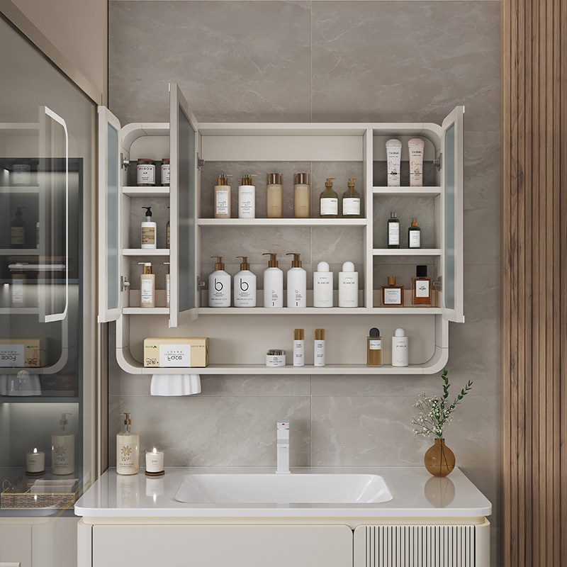 Organizer Mirror Bathroom Cabi - Home Bathroom Organizer 评论和价格