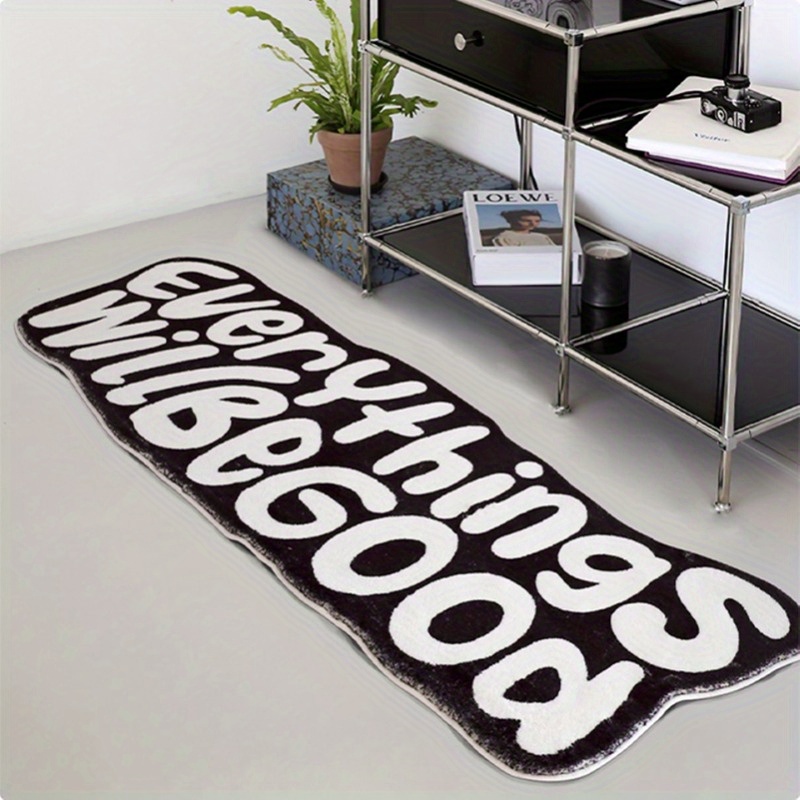 VIKAMA Everything Will Be Good - Home Goods Bathroom Rugs 评论和价格