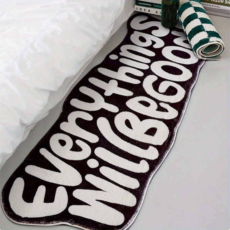 VIKAMA Everything Will Be Good - Home Goods Bathroom Rugs 评论和价格