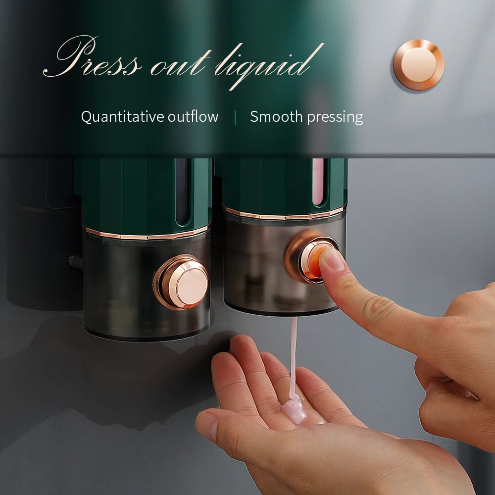 Manual Press Soap Dispenser 45 - Home Bathroom Wall Soap Dispenser 评论和价格