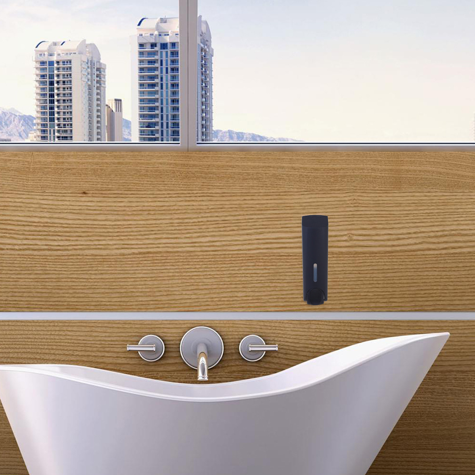 1Pcs Premium Wall-Mounted Soap - Home Bathroom Wall Soap Dispenser 评论和价格
