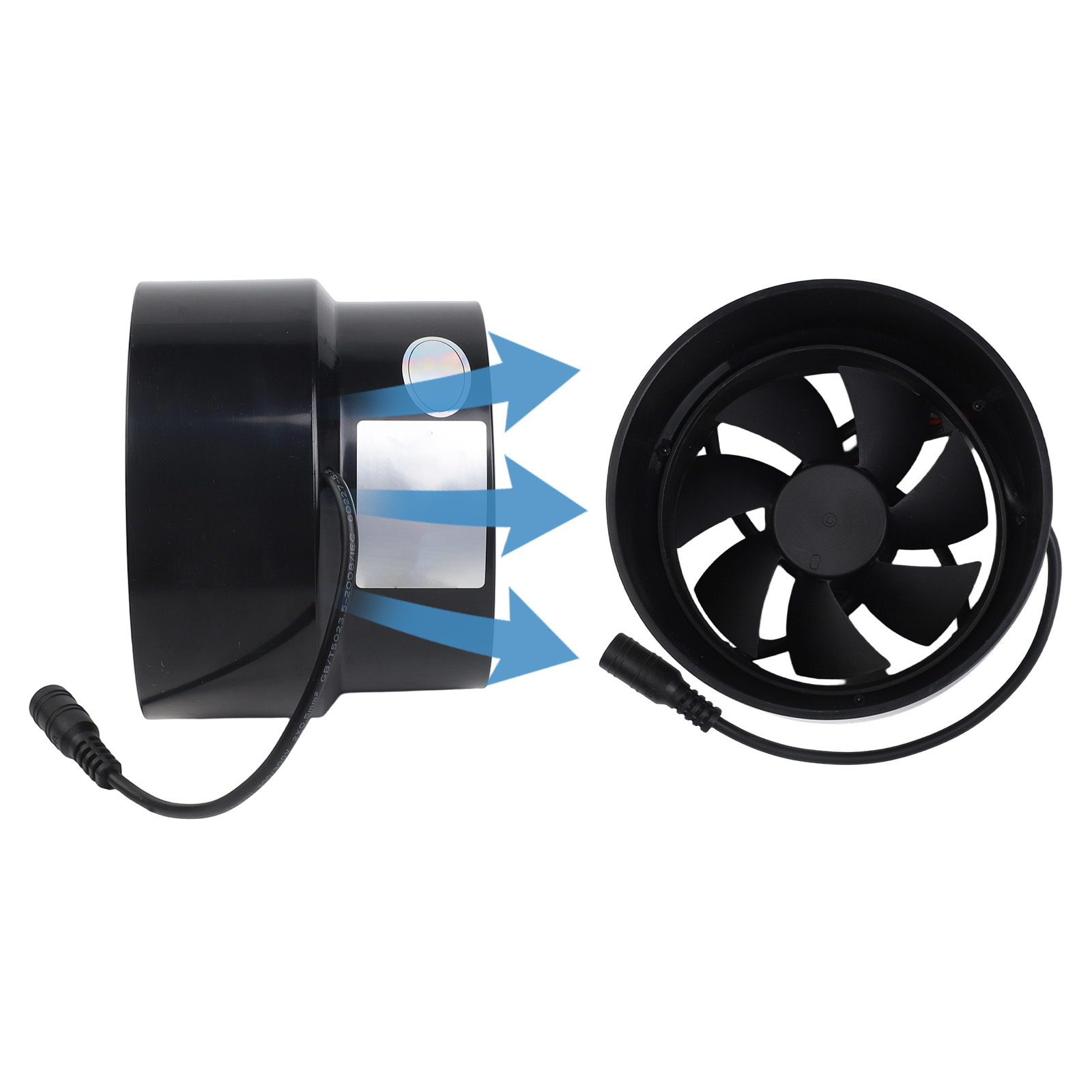 12V Duct Fan Ventilation Exhau - Home Bathroom Vent 评论和价格