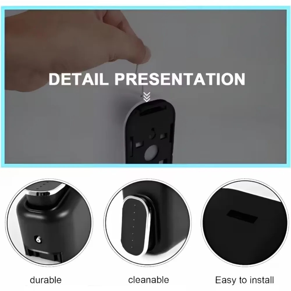 Wall Mounted Manual Soap Dispe - Home Bathroom Wall Soap Dispenser 评论和价格
