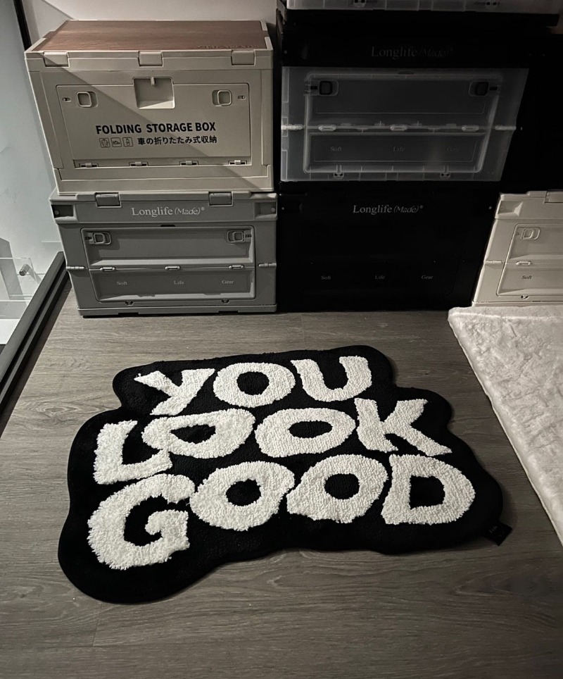 Tufted You Look Good Rug Custo - Home Goods Bathroom Rugs 评论和价格