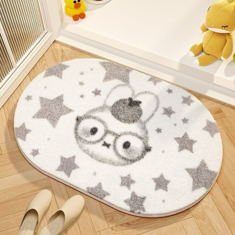 Miffy Cartoon Floor Mat Soft I - Home Edit Bathroom 评论和价格