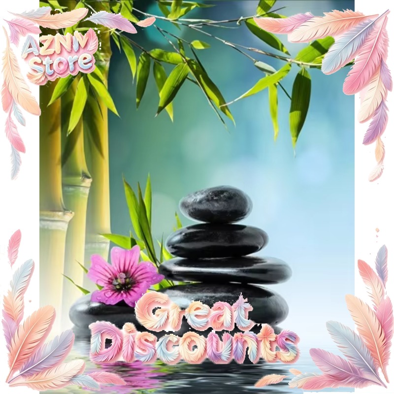 Green Bamboo Zen Stone Canvas  - Home Bathroom Scene 评论和价格