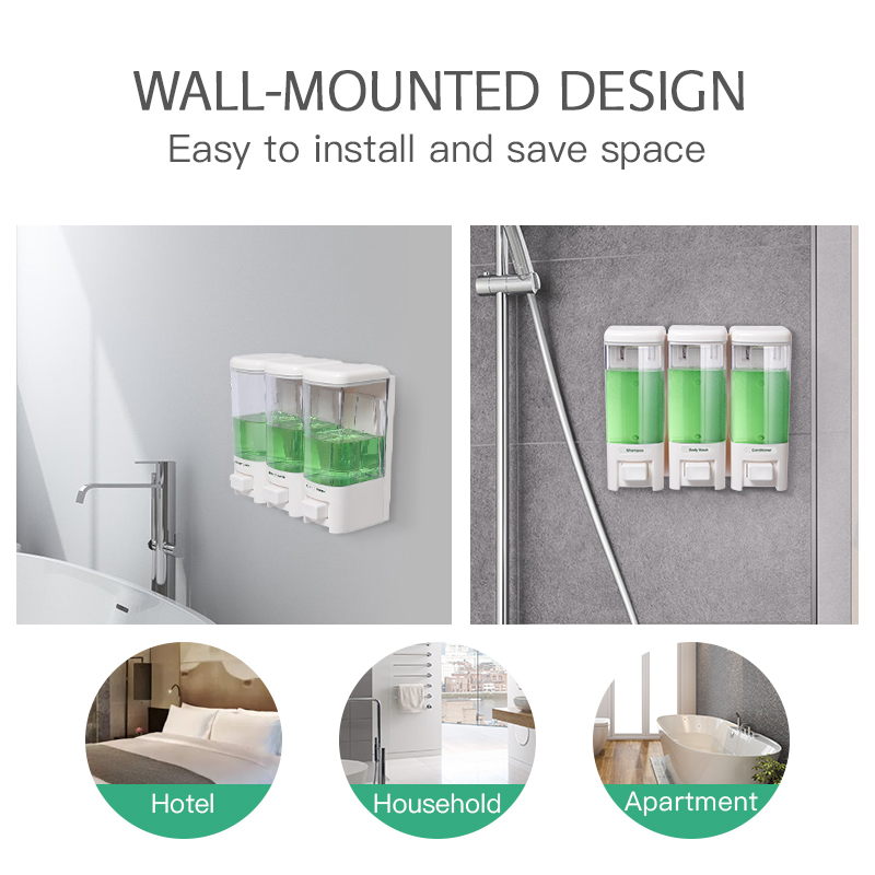 SVAVO Liquid Soap Dispenser Wa - Home Bathroom Wall Soap Dispenser 评论和价格