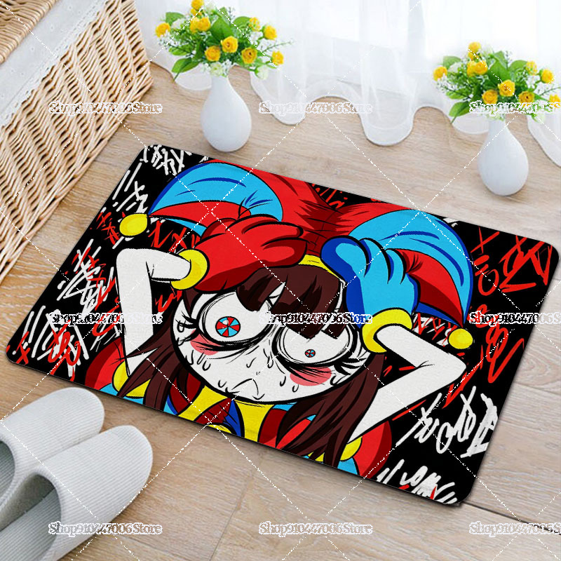 Cartoon The Amazing Circus Vel - Home Goods Bathroom Rugs 评论和价格