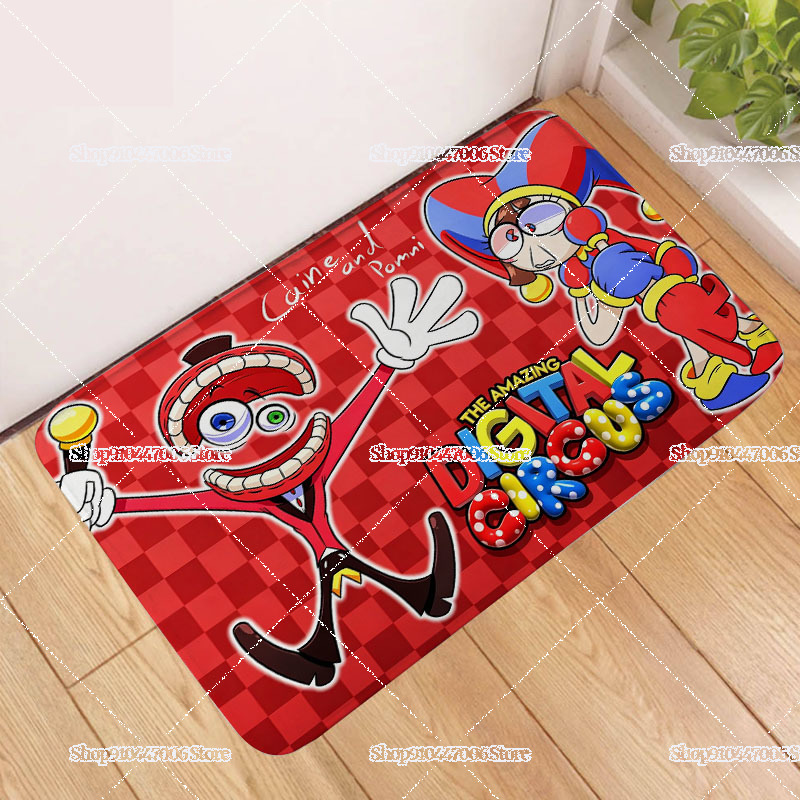 Cartoon The Amazing Circus Vel - Home Goods Bathroom Rugs 评论和价格