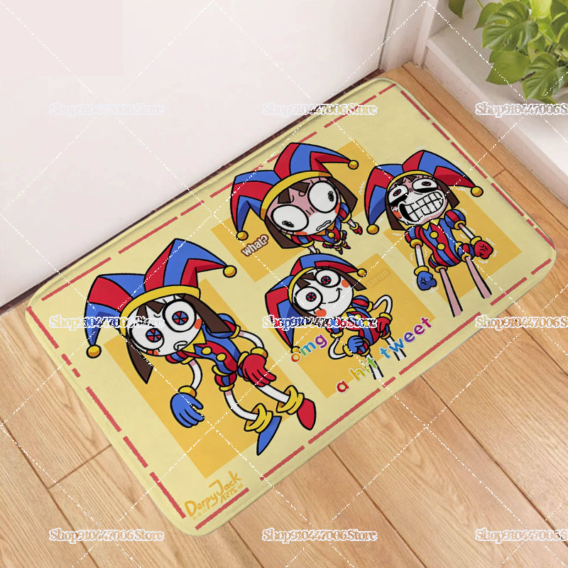 Cartoon The Amazing Circus Vel - Home Goods Bathroom Rugs 评论和价格
