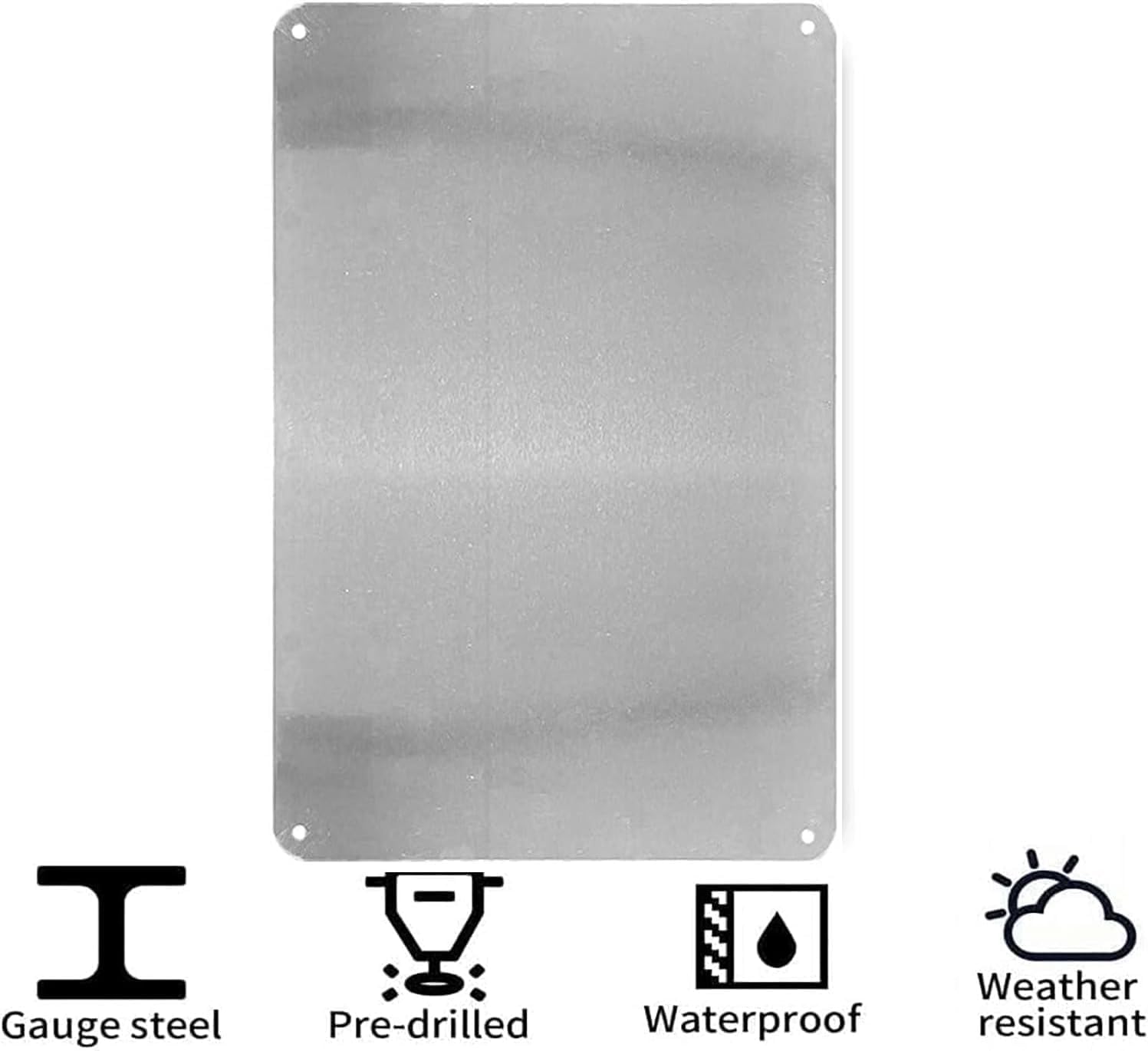 Super durable Vintage Metal Ti - Home Bathroom Rules 评论和价格