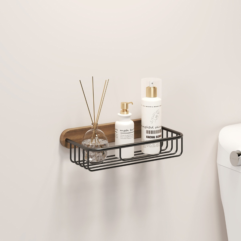 Solid Wood Tissue Holder Witho - Home Bathroom Paper Towel Holder 评论和价格