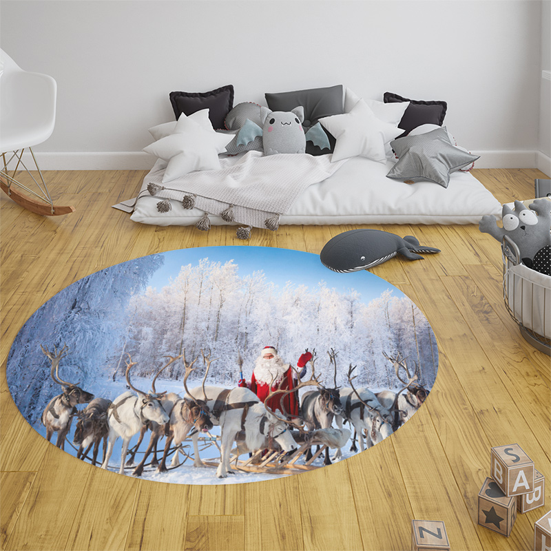 Christmas Woods Snow Scene Car - Home Bathroom Scene 评论和价格
