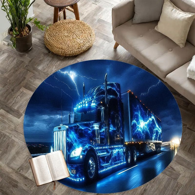 Electric truck night rug flann - Home Bathroom Scene 评论和价格