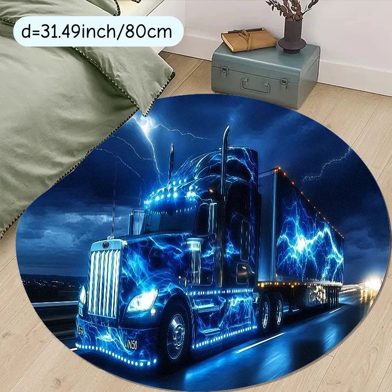 Electric truck night rug flann - Home Bathroom Scene 评论和价格