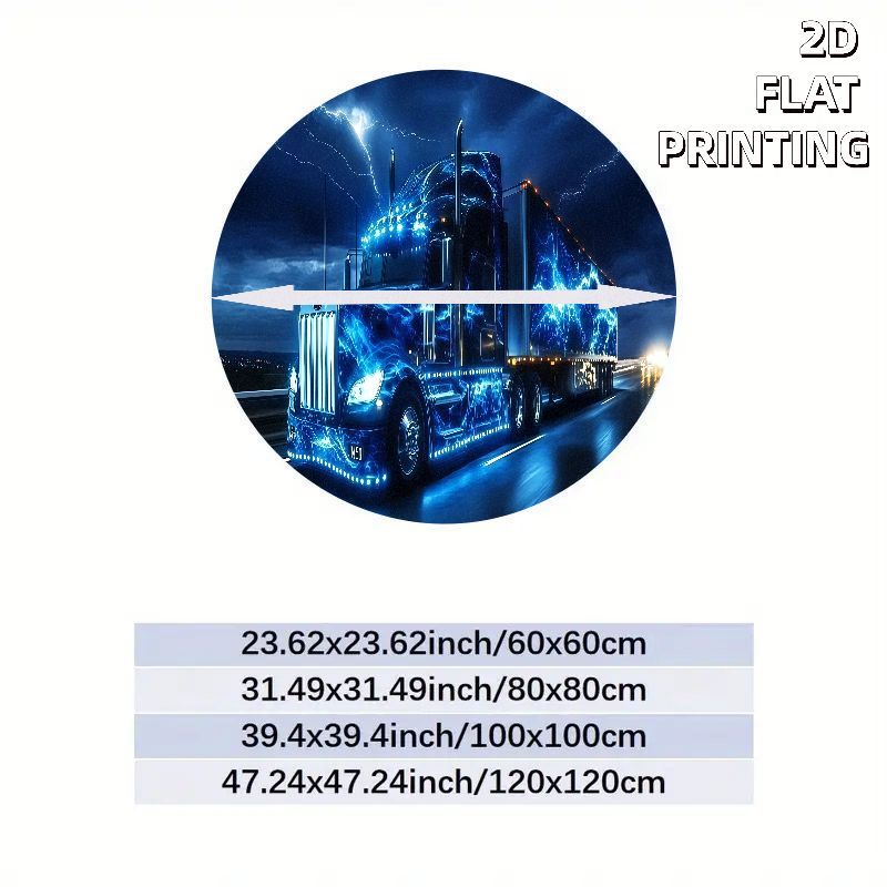 Electric truck night rug flann - Home Bathroom Scene 评论和价格