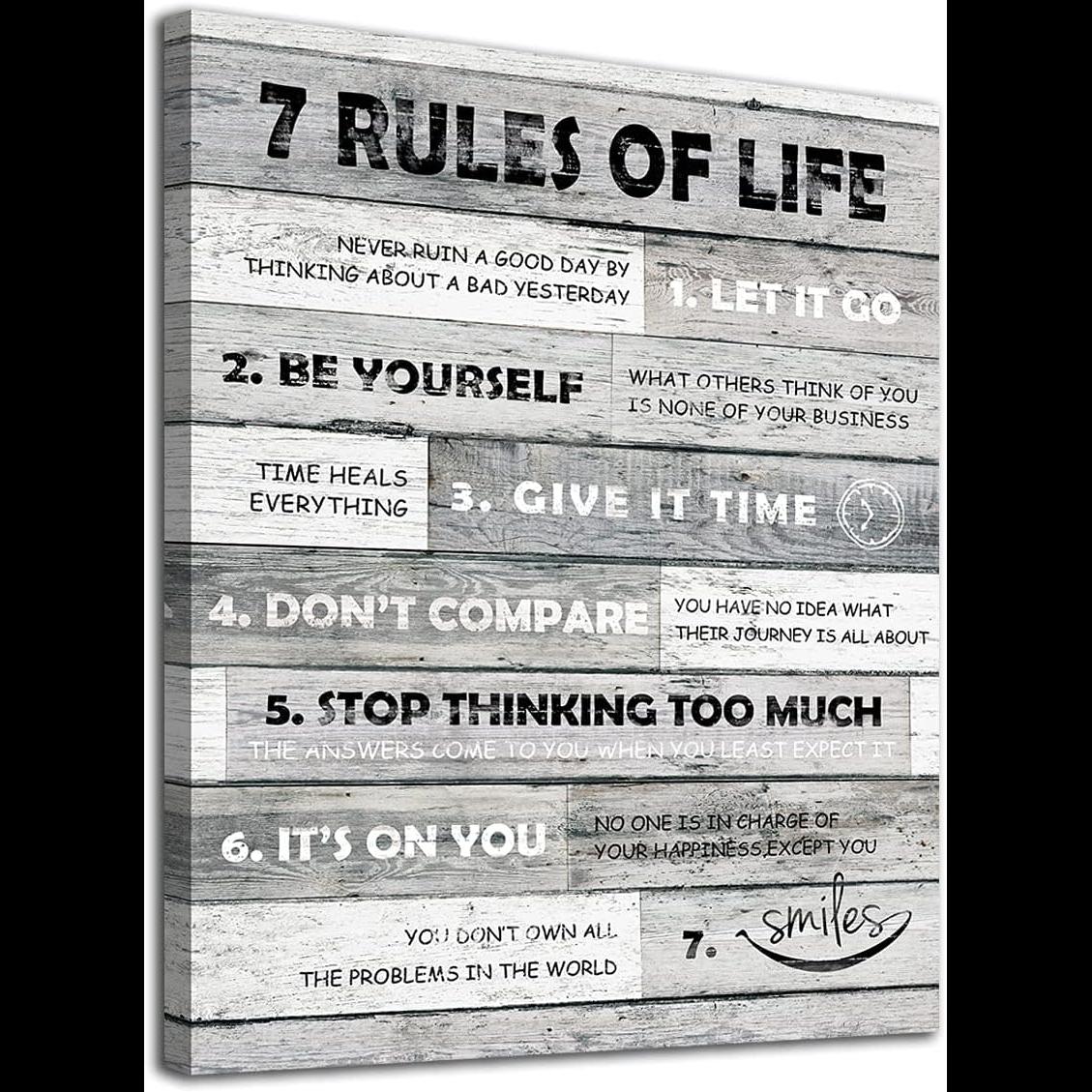 Inspirational Wall Art   Rules - Home Bathroom Rules 评论和价格