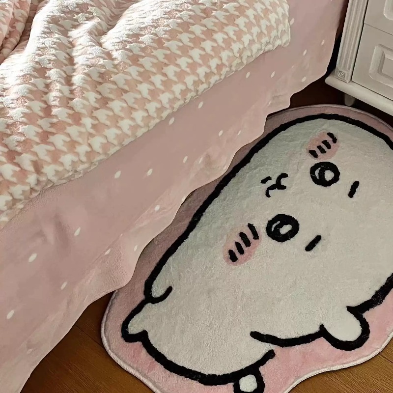 Anime Chiikawa Plush Rug Hachi - Home Goods Bathroom Rugs 评论和价格