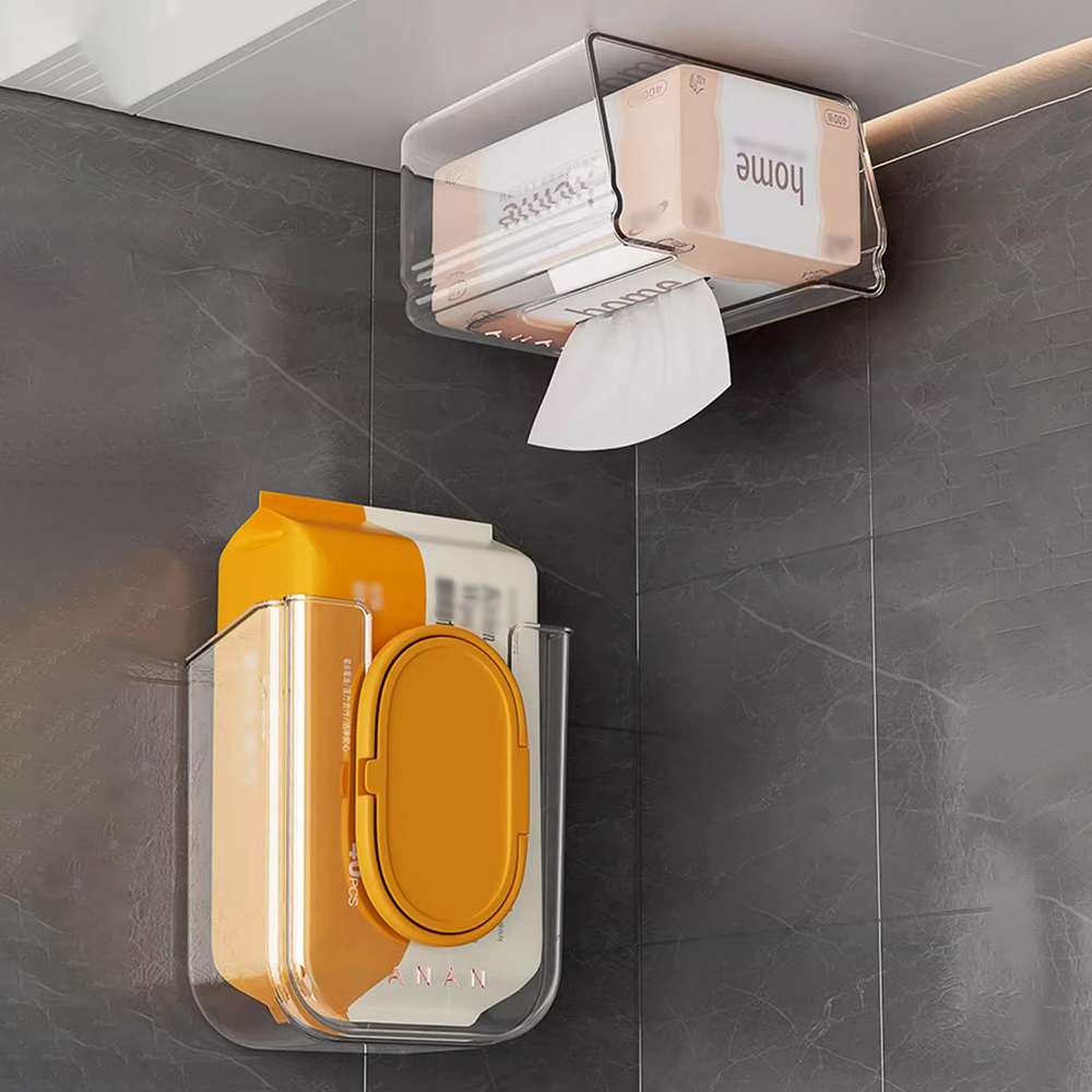 Wall Mounted Wet Wipes Dispens - Home Bathroom Paper Towel Holder 评论和价格