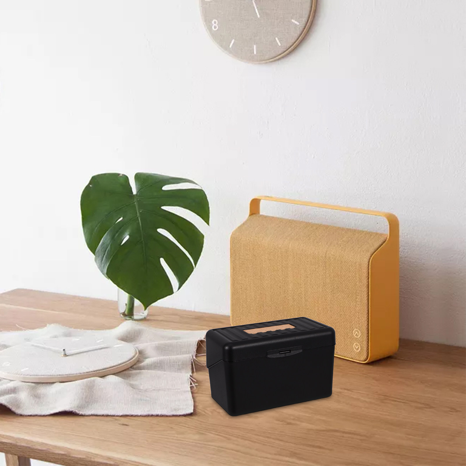 Premium Index Card Holder Box  - Home Bathroom Organizer 评论和价格