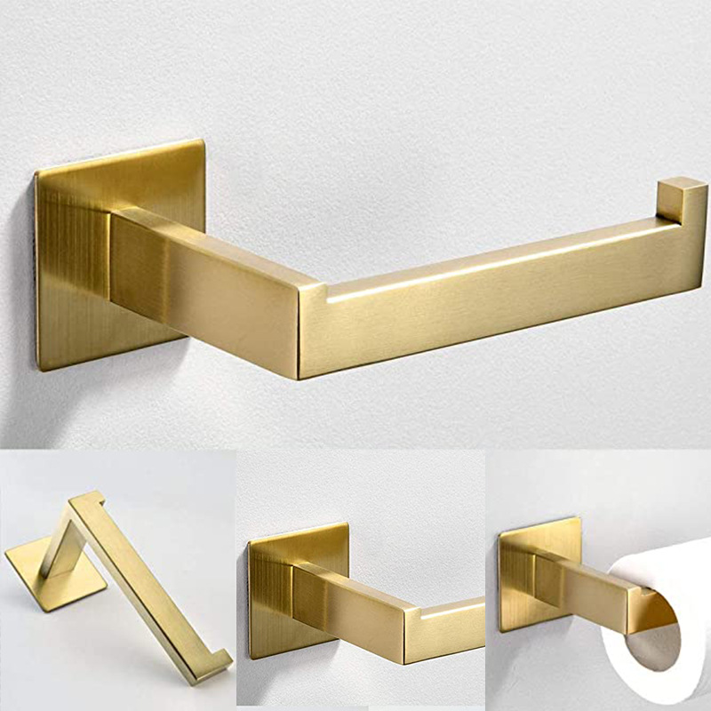 304 Stainless Steel 4-Piece Go - Home Bathroom Paper Towel Holder 评论和价格