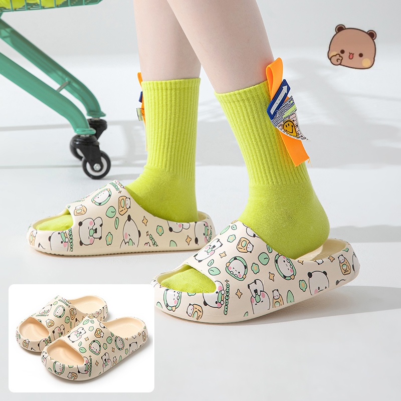 Kawaii Bubu Dudu Bear Slippers - Home Edit Bathroom 评论和价格