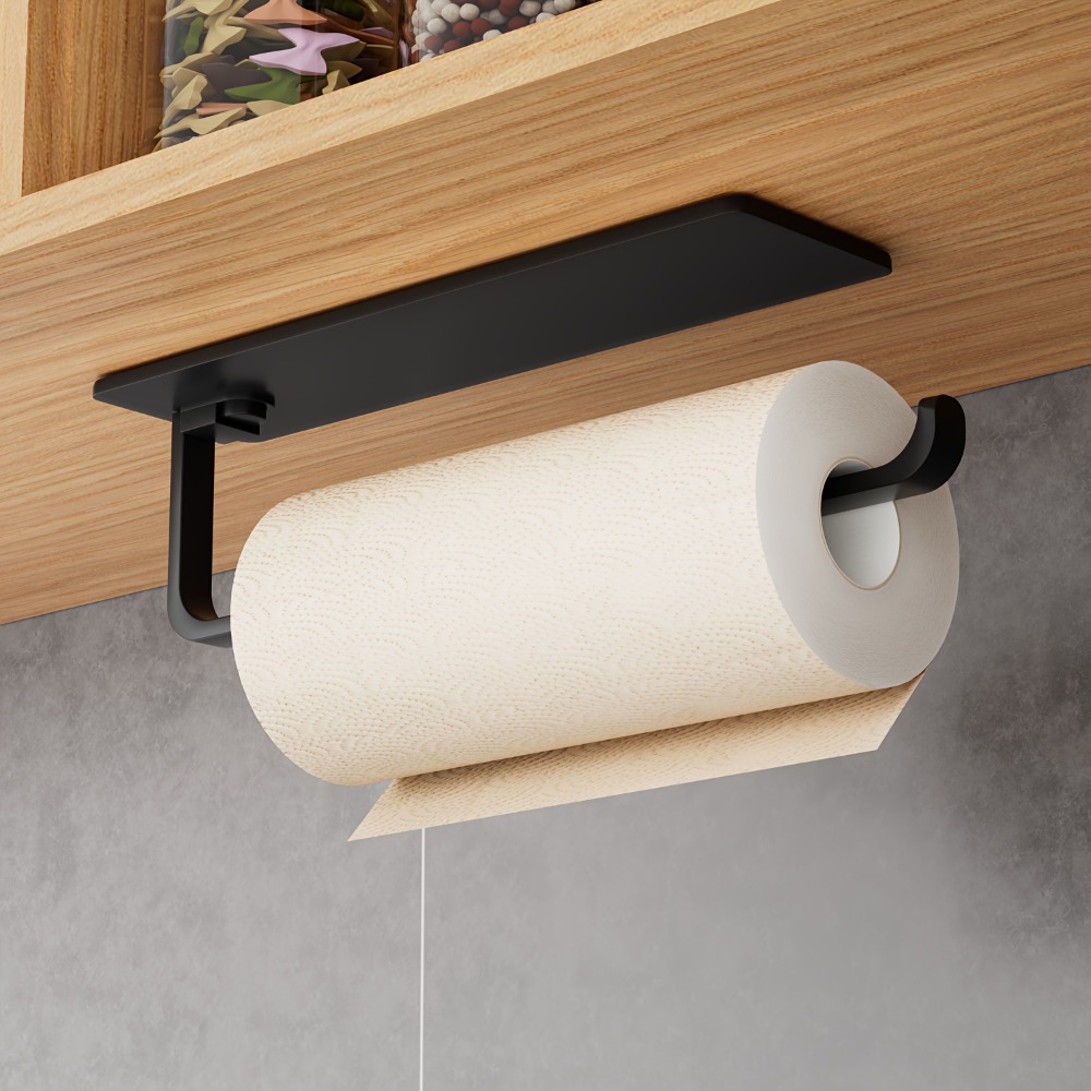 1pc Kitchen Towel Holder - Han - Home Bathroom Paper Towel Holder 评论和价格