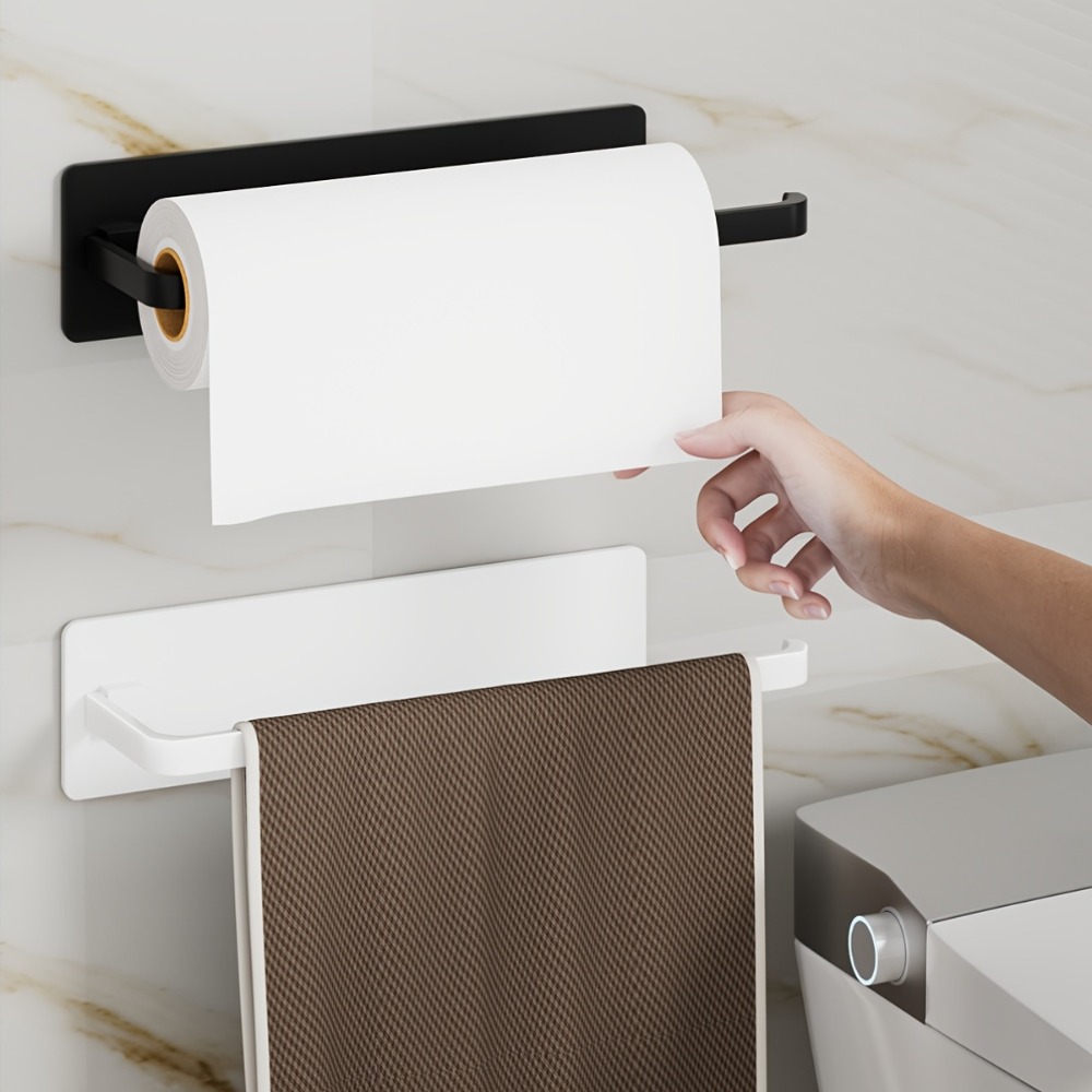 1pc Kitchen Towel Holder - Han - Home Bathroom Paper Towel Holder 评论和价格