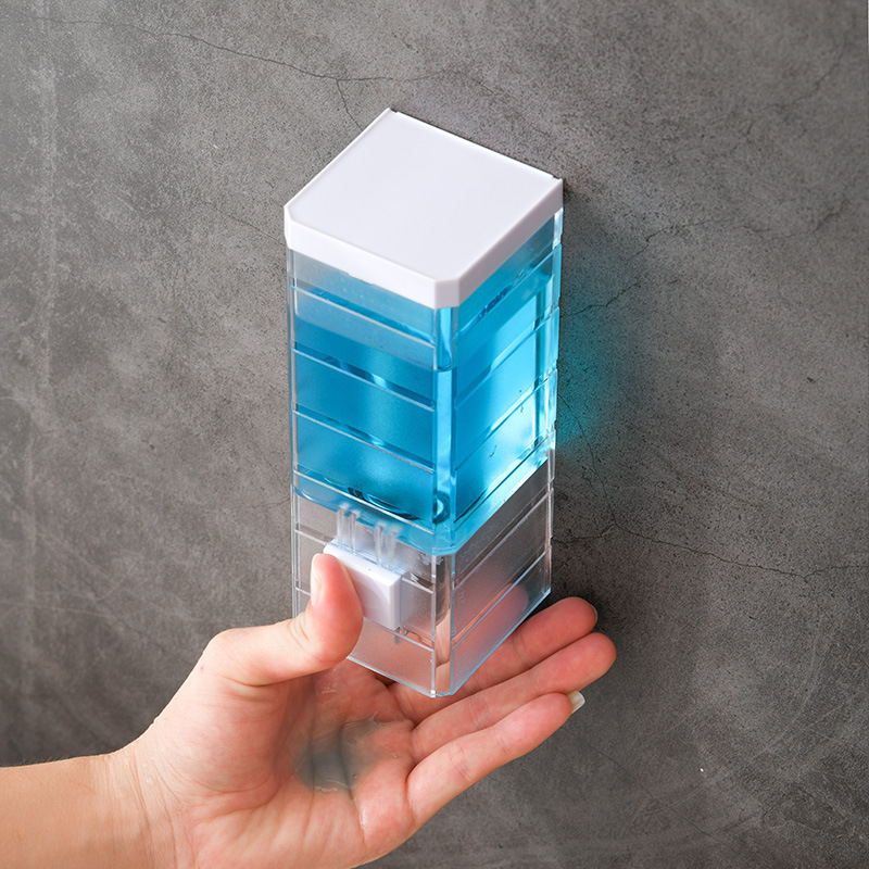 New Home Transparent Wall Moun - Home Bathroom Wall Soap Dispenser 评论和价格