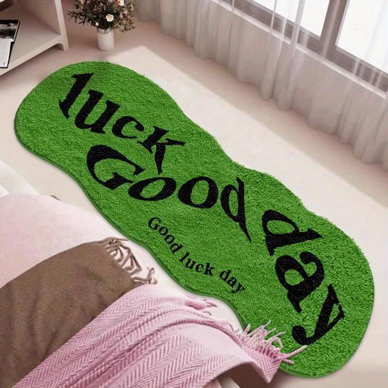 VIKAMA Green Carpet Brings Goo - Home Goods Bathroom Rugs 评论和价格