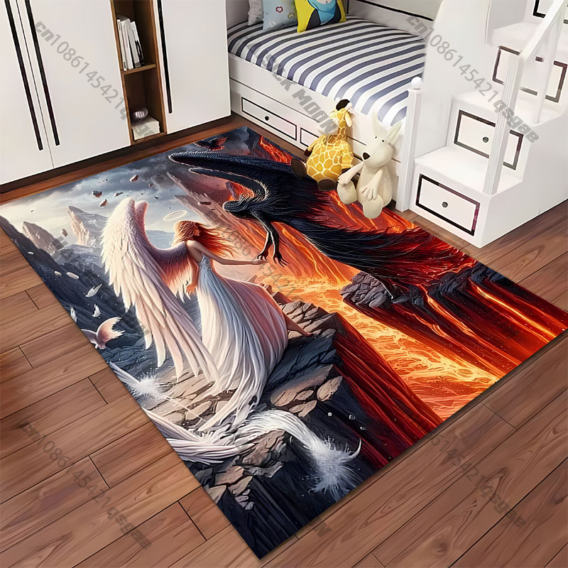 Good versus evil duality carpe - Home Goods Bathroom Rugs 评论和价格