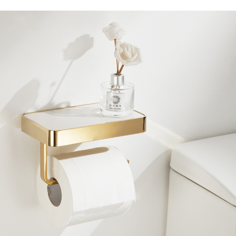Metal Tissue Holder Rock Slab  - Home Bathroom Paper Towel Holder 评论和价格