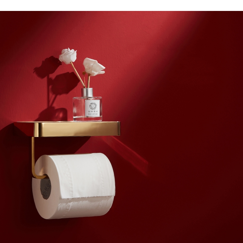 Metal Tissue Holder Rock Slab  - Home Bathroom Paper Towel Holder 评论和价格