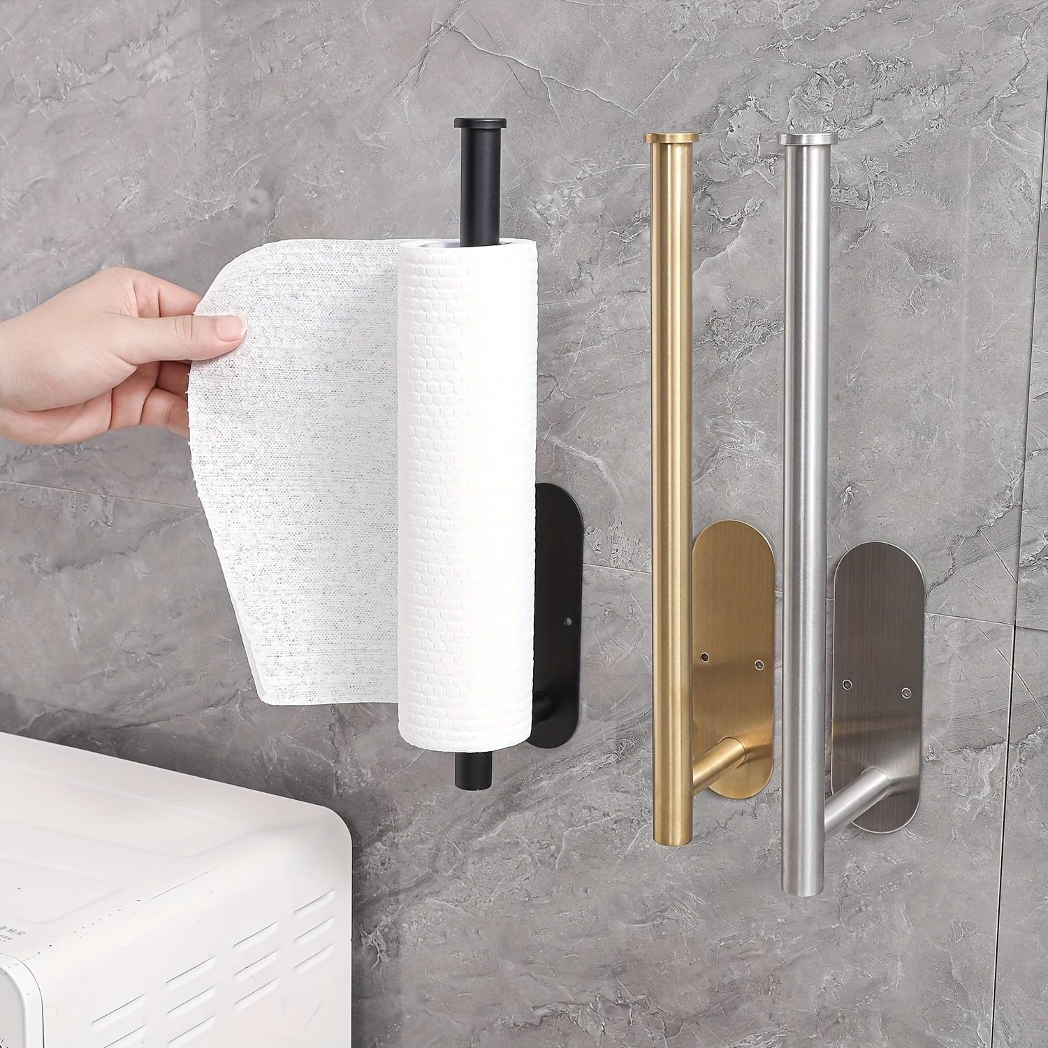 Minimalist Stainless Steel Wal - Home Bathroom Paper Towel Holder 评论和价格