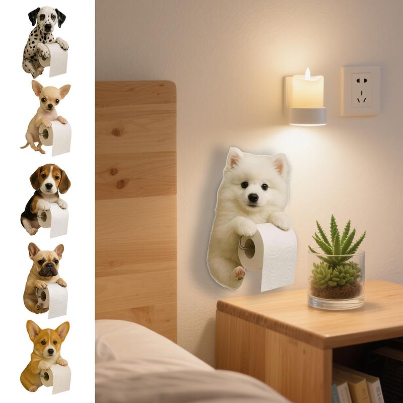 Cute Paper Towel Holder Funny  - Home Bathroom Paper Towel Holder 评论和价格