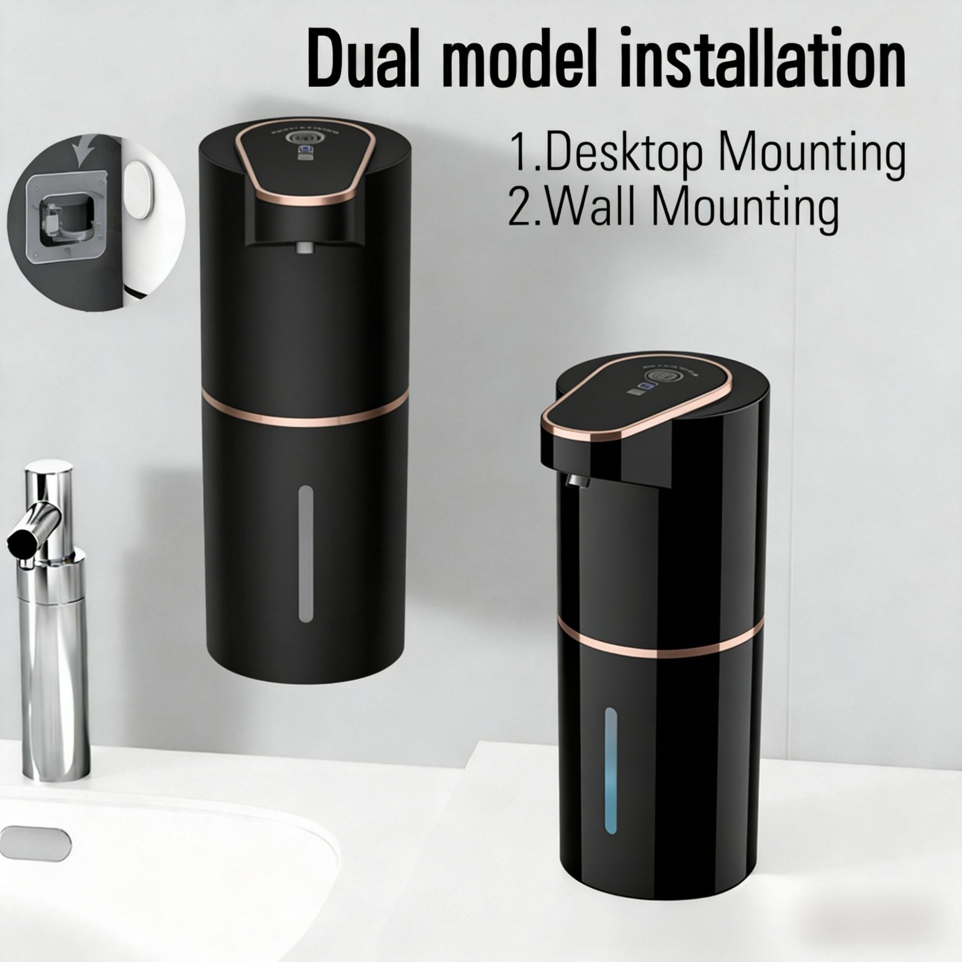 Electric Soap Dispenser Automa - Home Bathroom Wall Soap Dispenser 评论和价格