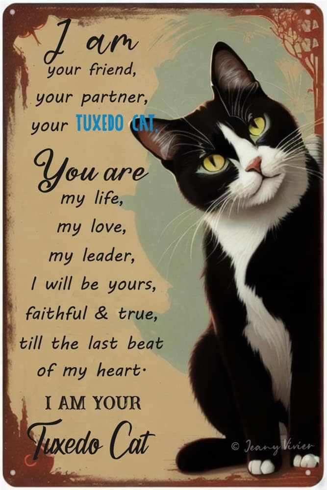 Vintage Cat Bathroom Sign, I A - Home Bathroom Rules 评论和价格