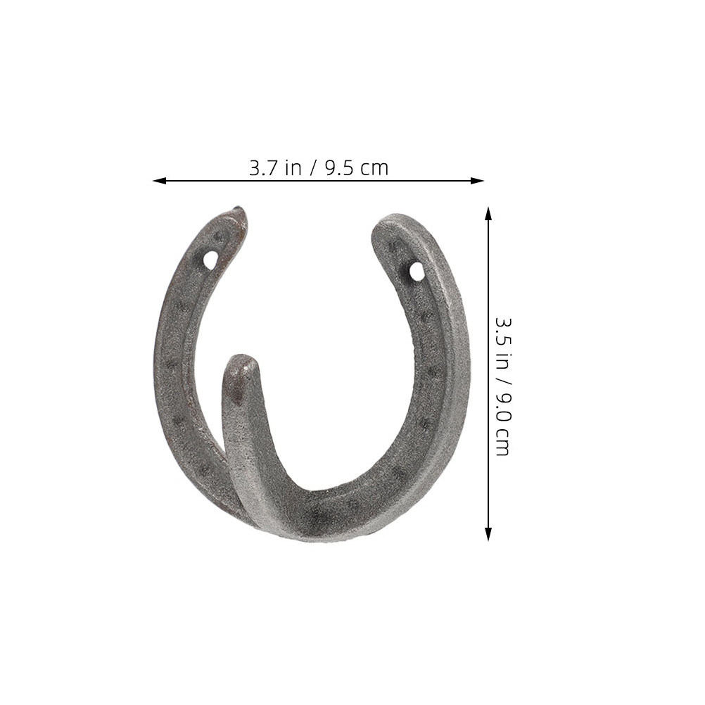 3Pcs Horseshoe Shape Wall Hook - Home Bathroom Organizer 评论和价格